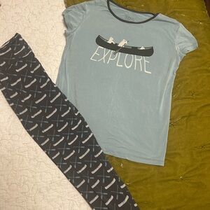 Kickee Pants Women’s Pajamas size Medium